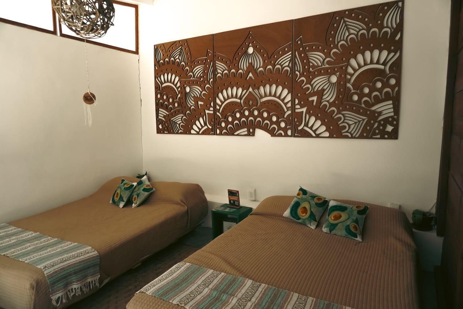 El Buho Bacalar Eco-Cabanas Hostal Luaran gambar